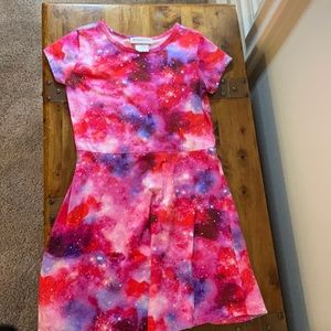 American Girl dress and book.